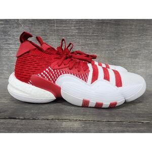 adidas Dynamic Red and White Sneakers